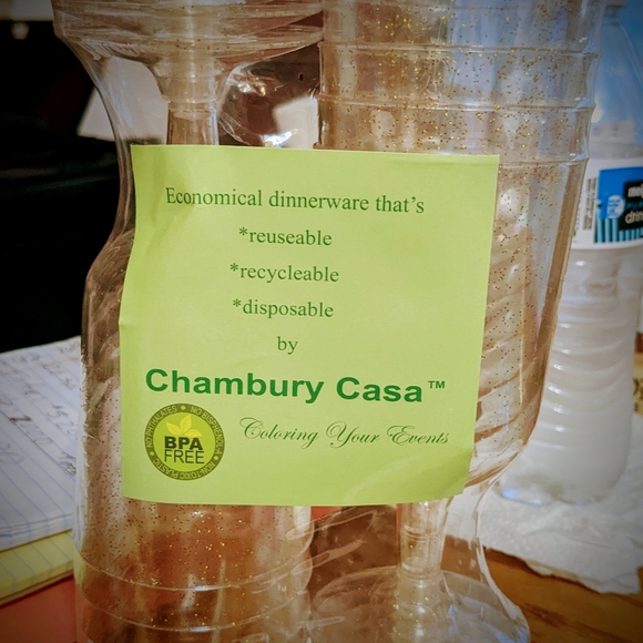 Disposable Wine Glasses 5 for $25 - Picture 1 of 3